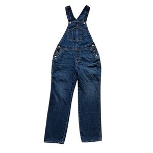 Old Navy Women’s Blue Denim Jean Overalls 100% Cotton Size 2